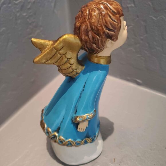 Made in Japan Kissing Boy Angel Ceramic - Picture 4 of 4